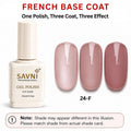 SAVNI FRENCH BASE U/V POLISH-24-F