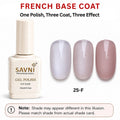 SAVNI FRENCH BASE U/V POLISH-25-F