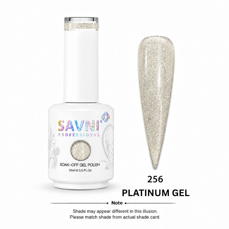 SAVNI PLATINUM GEL UV POLISH-256-G