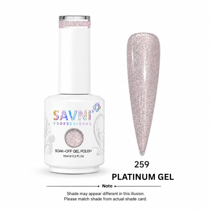 SAVNI PLATINUM GEL UV POLISH-259-G