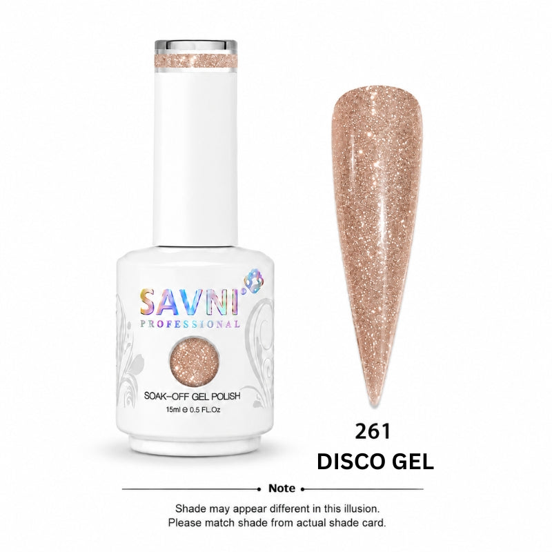 SAVNI DISCO GEL UV POLISH-261-G