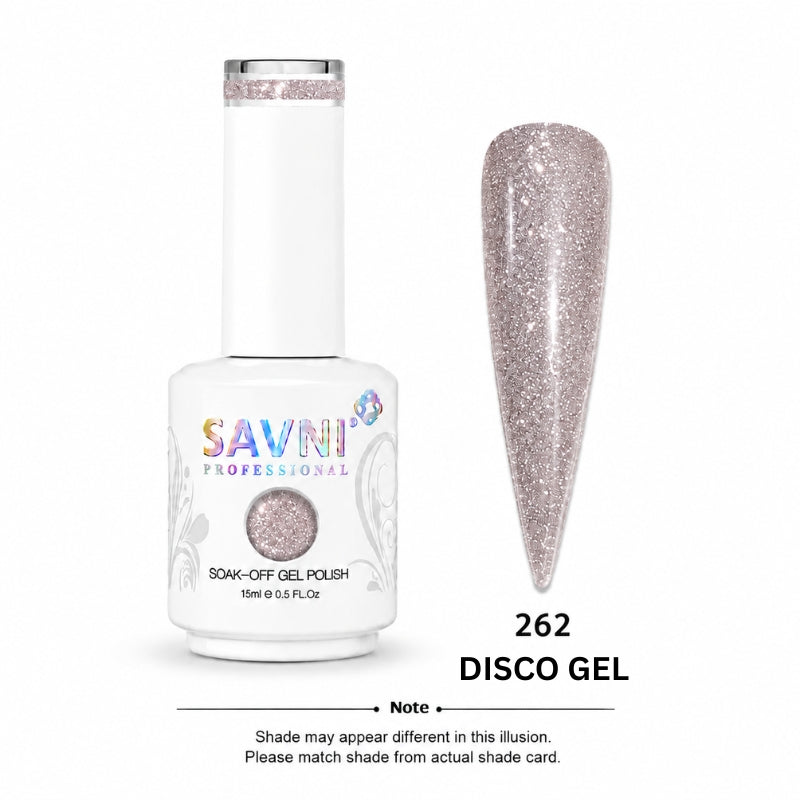 SAVNI DISCO GEL UV POLISH-262-G