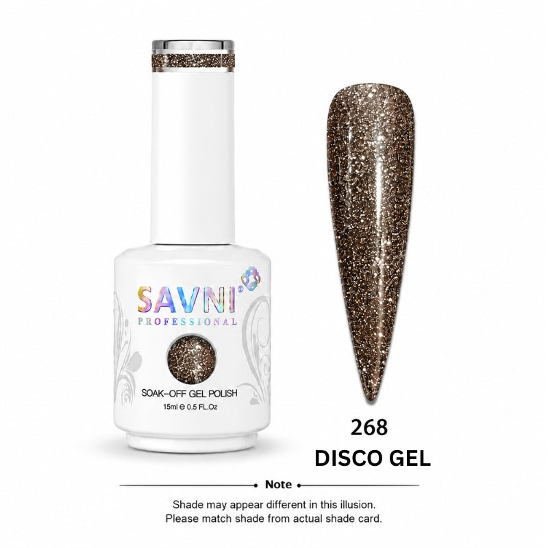 SAVNI DISCO GEL UV POLISH-268-G