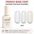 SAVNI FRENCH BASE U/V POLISH-30-F