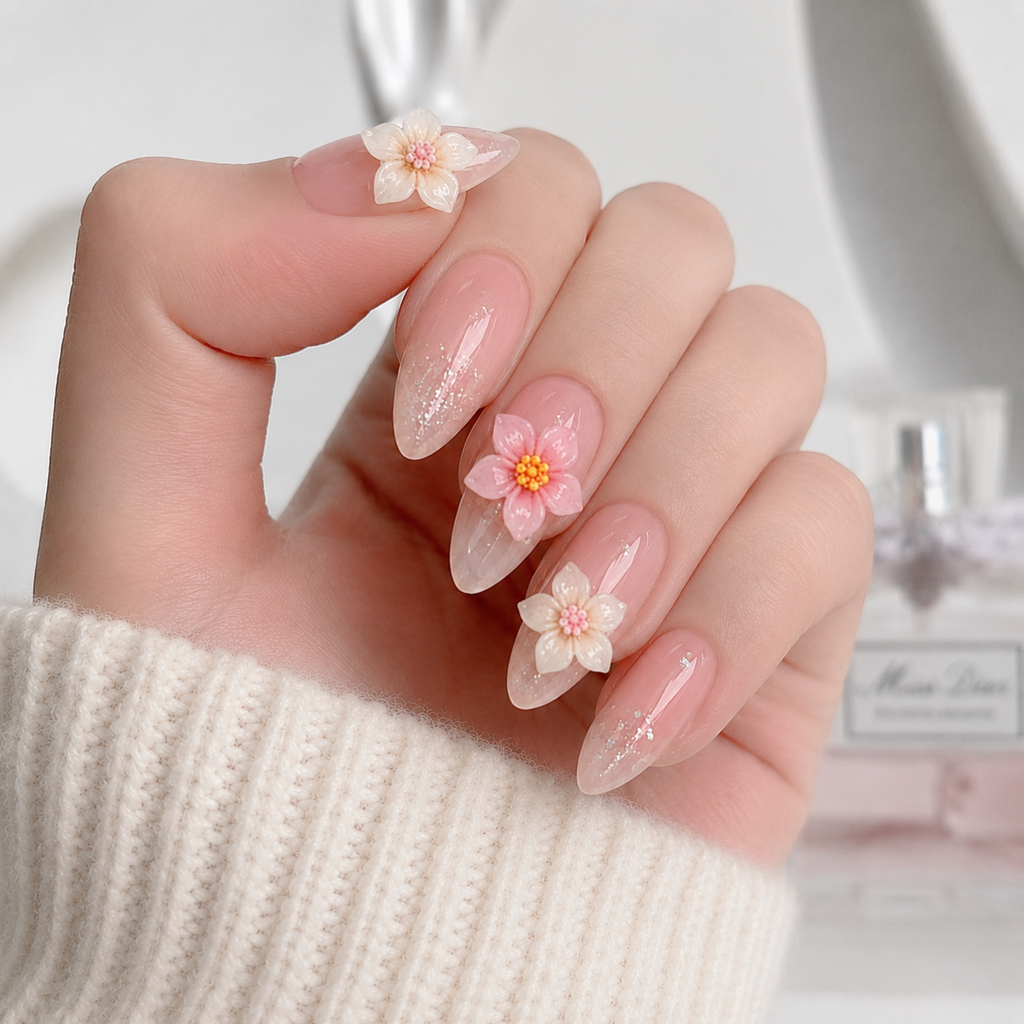 Sakura Blossom Nail Charms - 5020