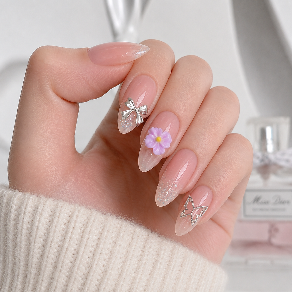 Cute 3D Nail Charms Set –5021