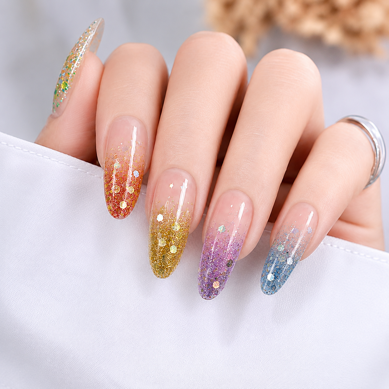 Mermaid Dust Nail Glitter Set – 5053