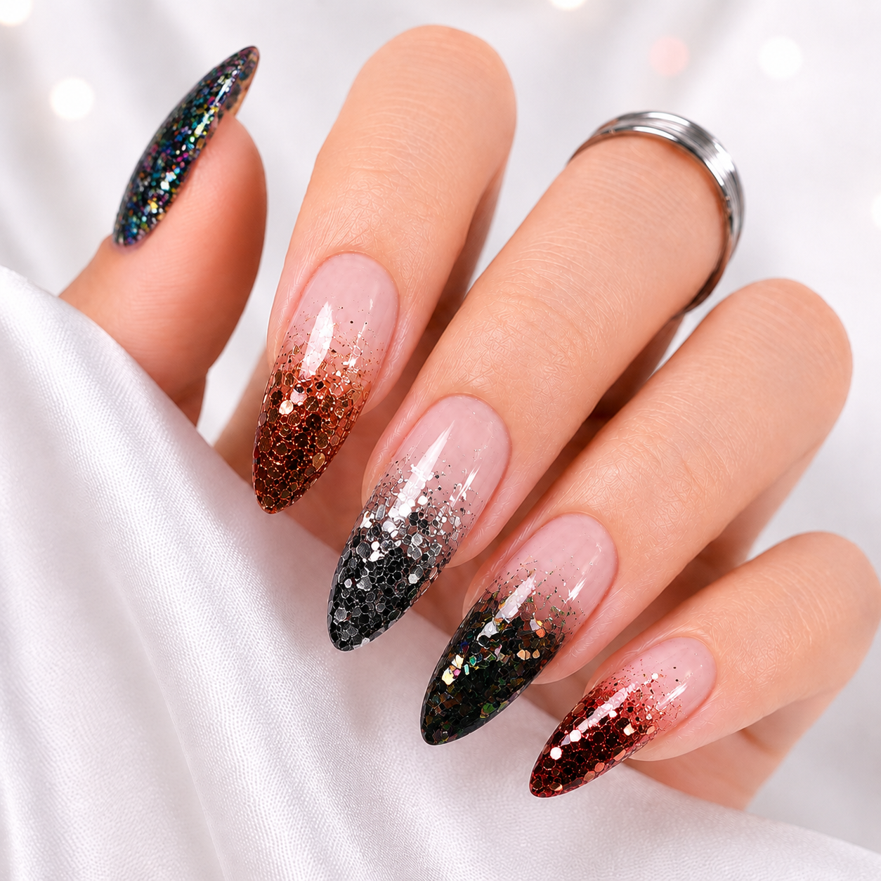 Chunky Glitter Nail Art Set – 5054