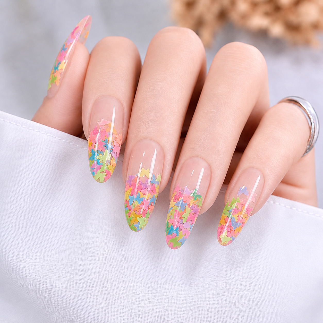 Butterfly Nail Art Sequin Set - 5058
