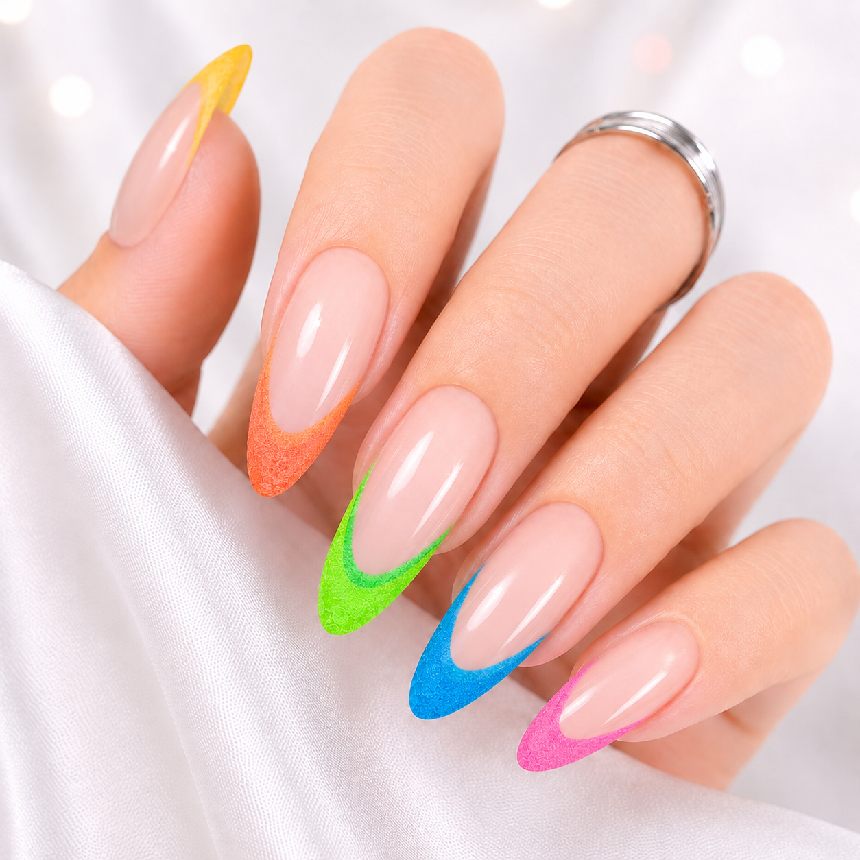 Neon Nail Powder Set -5062