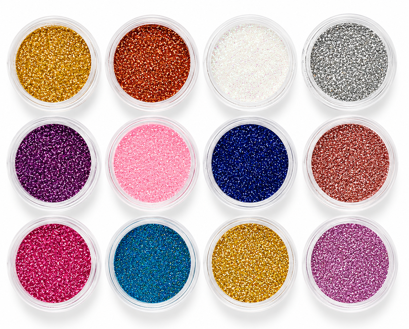 Diamond Dust Nail Glitter Set – 5068