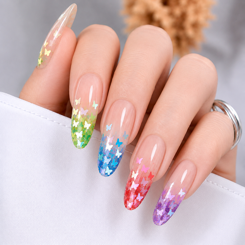 Butterfly Nail Glitter Flakes Set – 5069