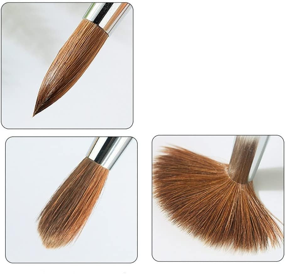 6 PCS MULTY CRYSTAL ACRYLIC BRUSH 1026