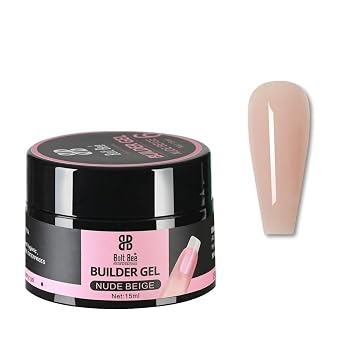 Nude Beige Builder Gel for Nail Extensions – Bolt Bee 15ml-9007-6-NUDE BEIGE