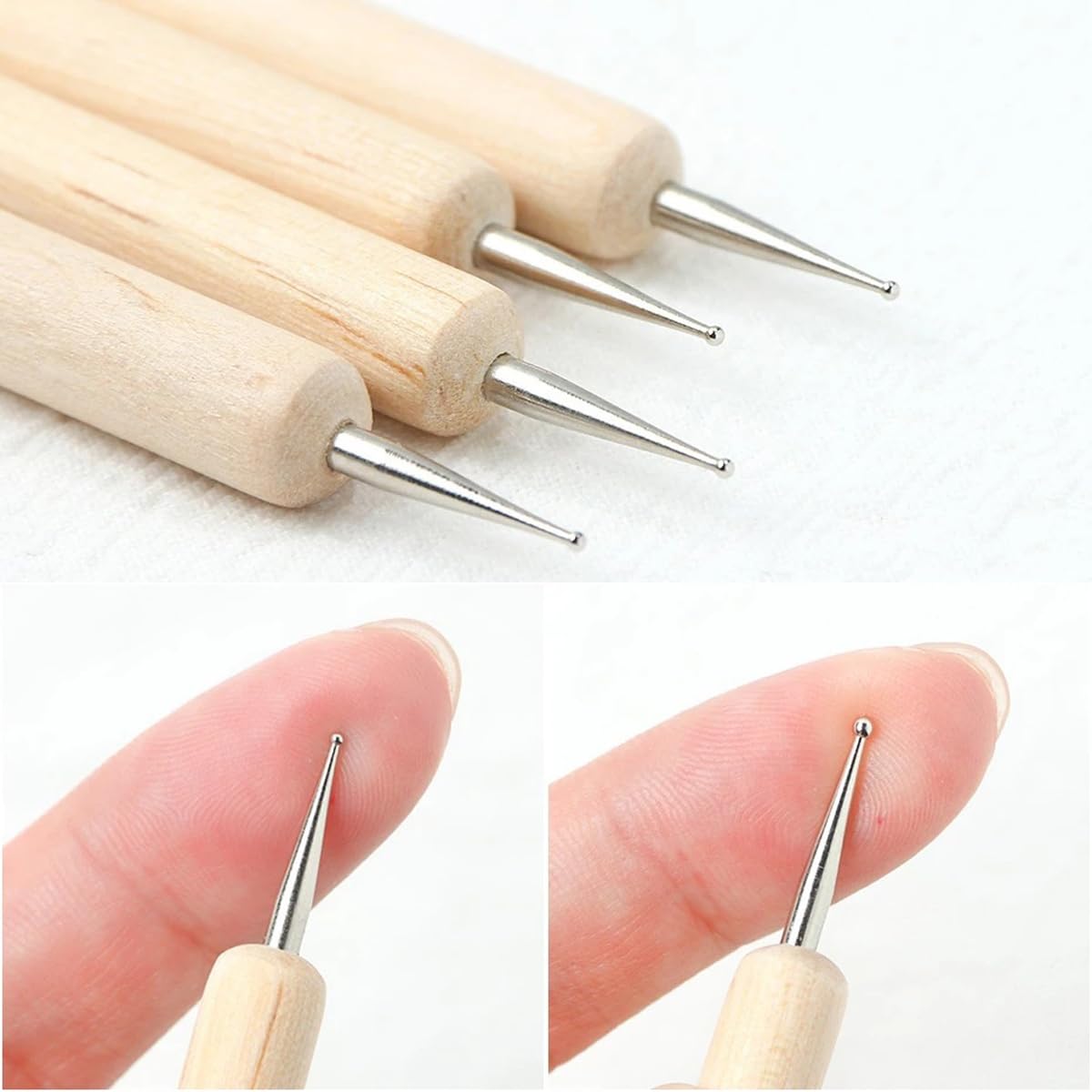5 PCS Wooden Dotting Tool  2002
