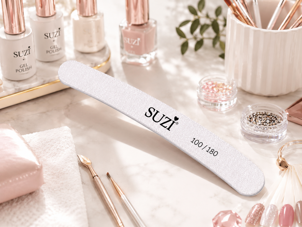 Half Moon Nail File – 100/180 Grit 7001