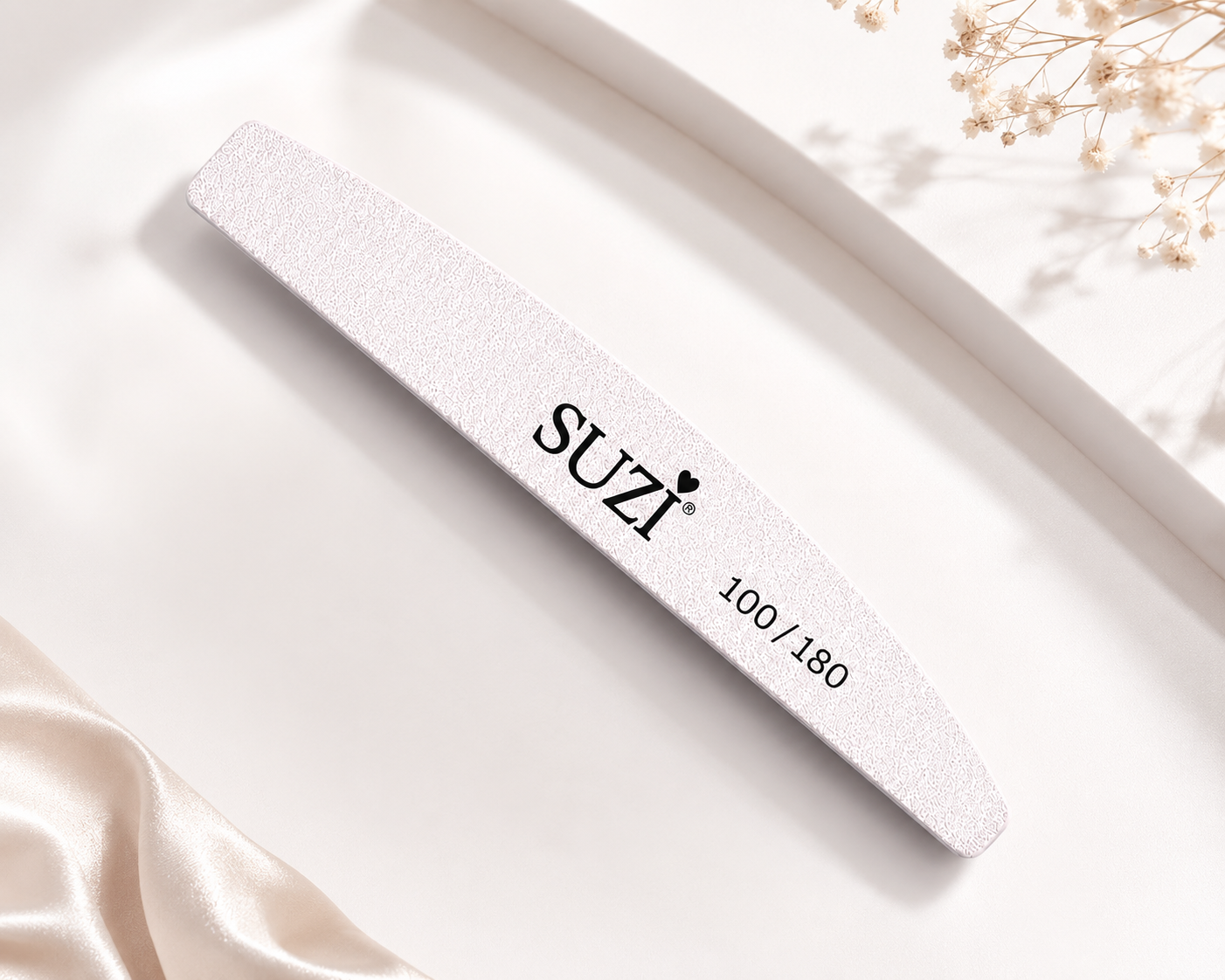 Half Moon Nail File – 100/180 Grit 7005