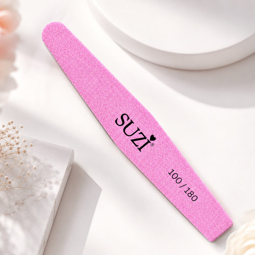 1 Piece Professional Nail File Diamond  Buffer (100/180 Grit) 7008