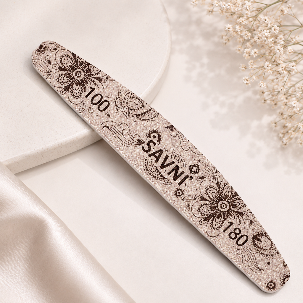 Half Moon Nail File – 100/180 Grit 7012