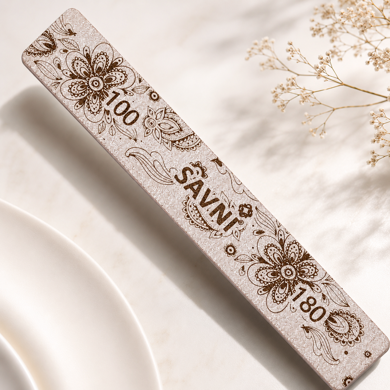 Rectangle Nail File – 100/180 Grit 7013