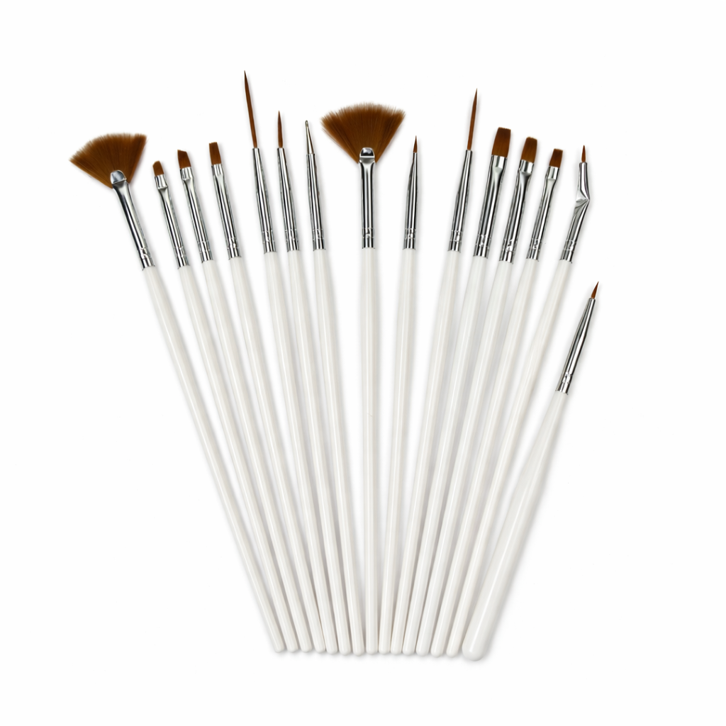 15-Piece Professional Nail Art Brush Set high quality 1009