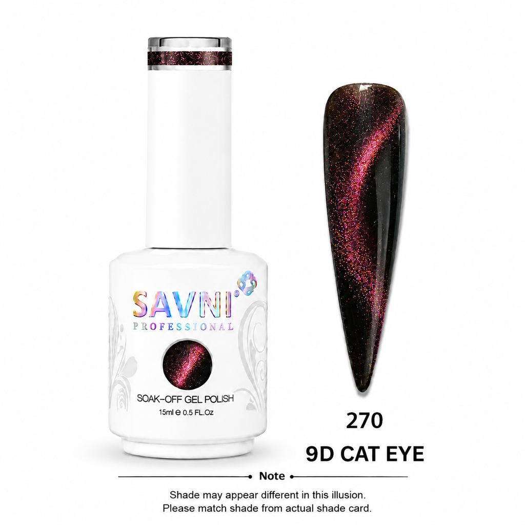 9D CAT EYE SAVNI GEL POLISH-270-9D
