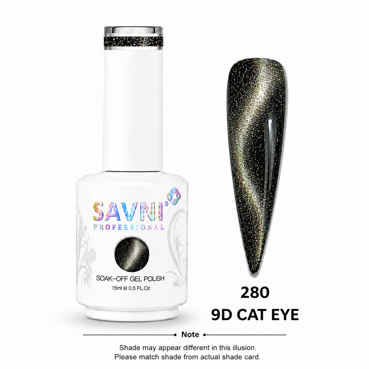 9D CAT EYE SAVNI GEL POLISH-280-9D