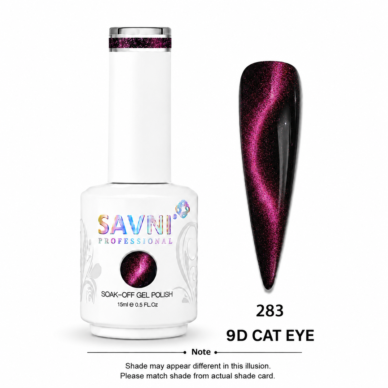 9D CAT EYE SAVNI GEL POLISH-283-9D