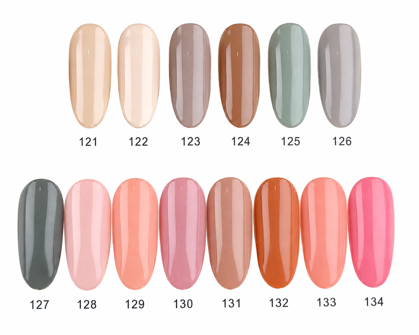 UV/LED SOAK OFF GEL POLISH-127-W