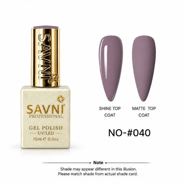 SAVNI Premium Gel Polish 15 ml UV/LED #040