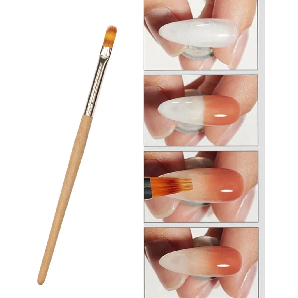 1 PCS OMBRE NAIL ART FAN BRUSH 1015