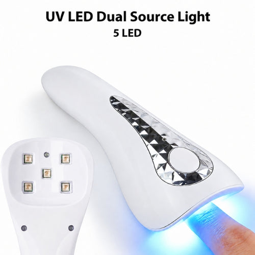 18W Rechargeable Handheld UV LED Nail Lamp for Gel Polish-3004