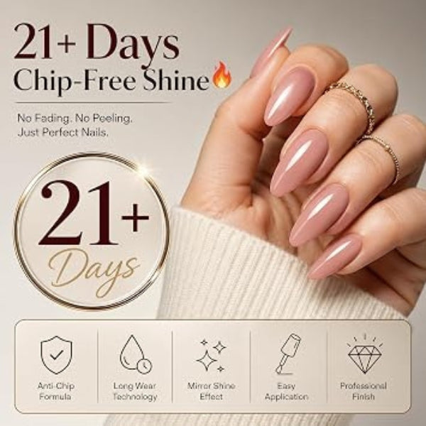 Bolt Bee Shine Top Coat for Gel Nails 30ml-9016