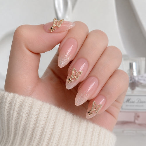 3D Rhinestone Butterfly Nail Art Charms Set-5017