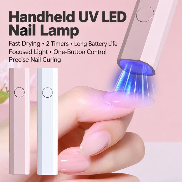Portable 3W UV LED Nail Lamp – Rechargeable Gel Polish Dryer-3002