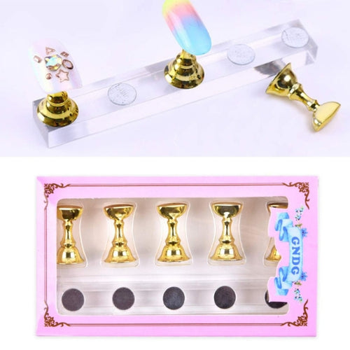 Magnetic Nail Tip Stand – Practice Holders-2010