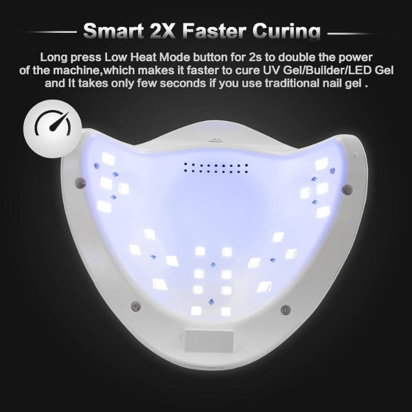 SAVNI 48W Professional UV LED Nail Lamp for Gel Polish-3001