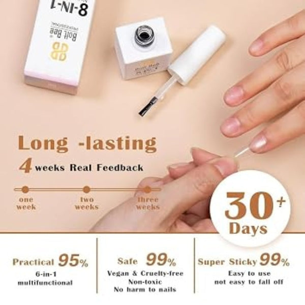 Bold Bee 8-in-1 Builder Gel for Nail Extensions, 15ml-9020