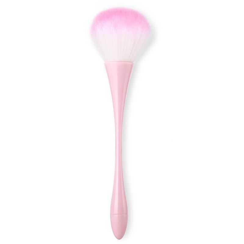 1 PCS Pink Big Blush Power Nail Brush 1016