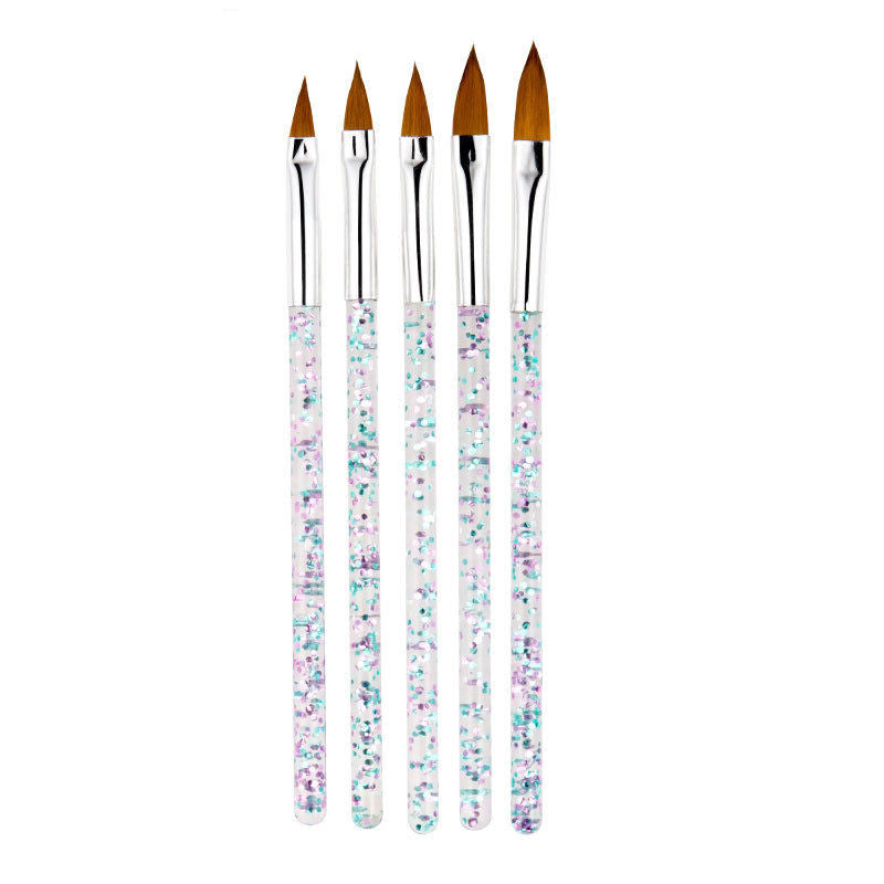 ACRYLIC BRUSH 5 PIECE - 1028
