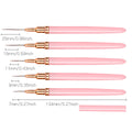 Nail Art Liner Brushes, For Nails Gel, Painting Art Design Brush Set  OF 5 PIECE - 1012