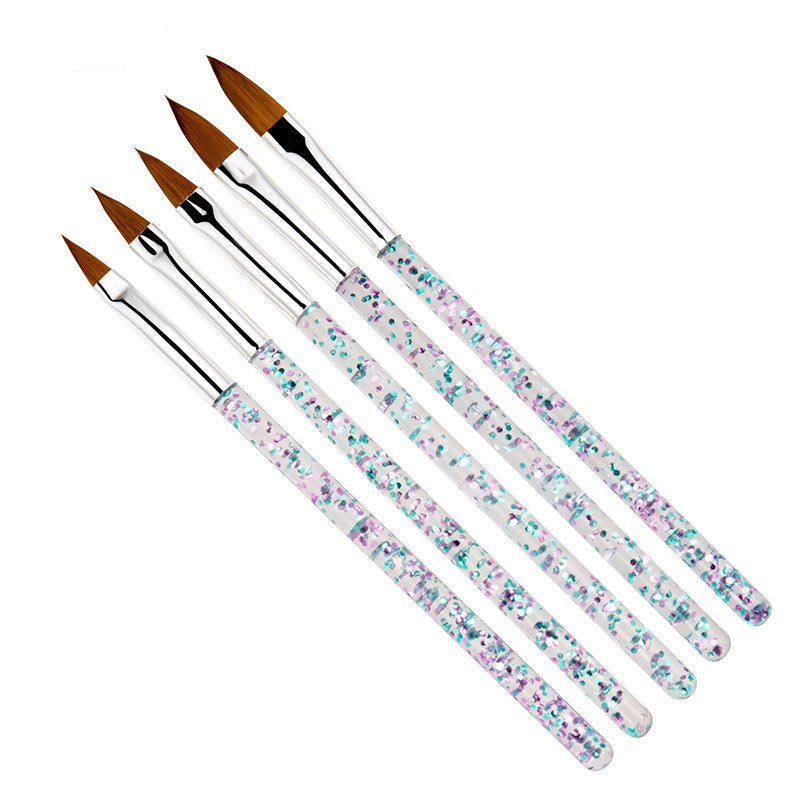 ACRYLIC BRUSH 5 PIECE - 1028