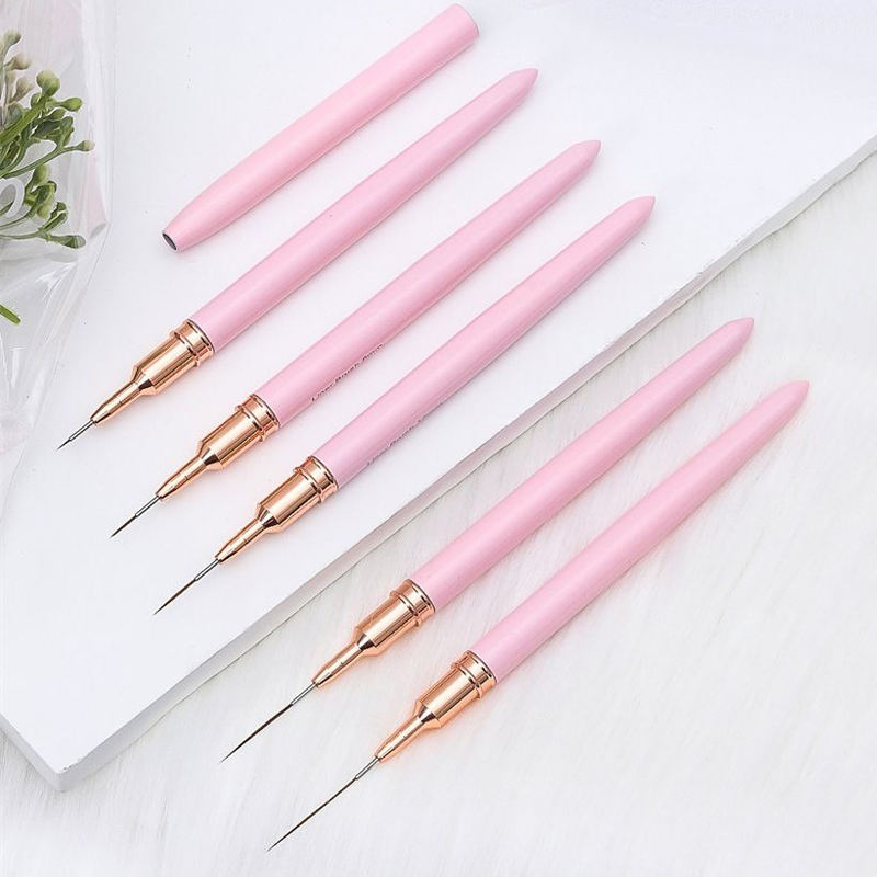 Nail Art Liner Brushes, For Nails Gel, Painting Art Design Brush Set  OF 5 PIECE - 1012