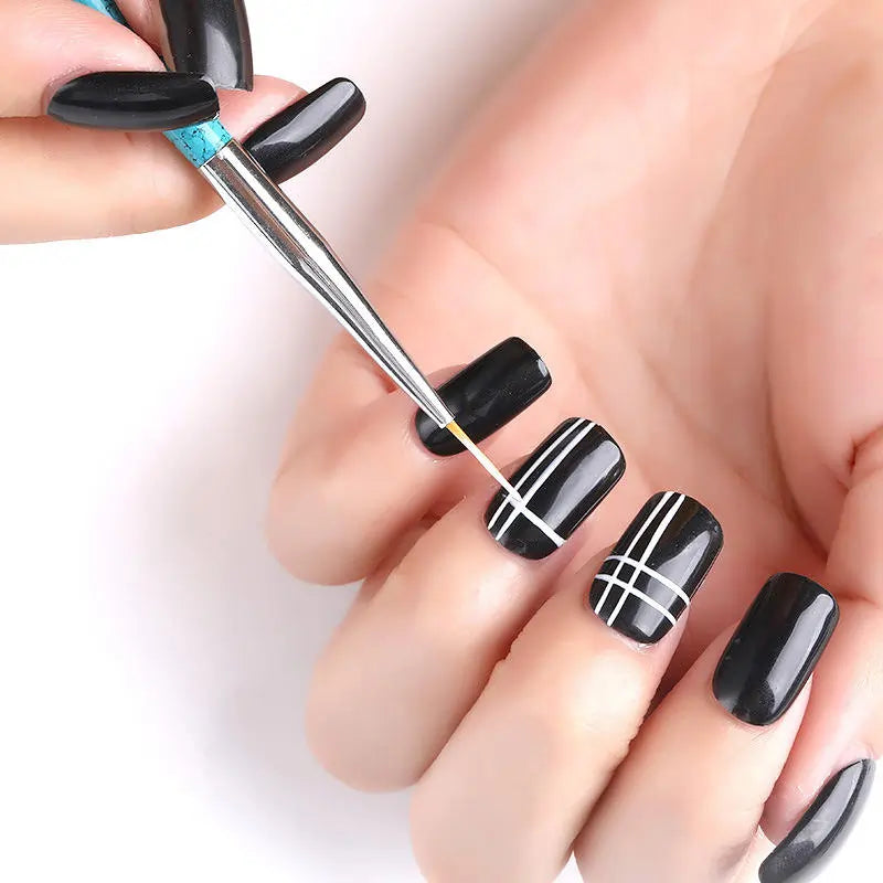 0-00-000 Detailing Art Brush, Multicolor Handle - Set of 3 - 1011