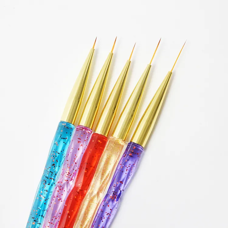 5 PIECE LINER BRUSH NAIL ART - 1019