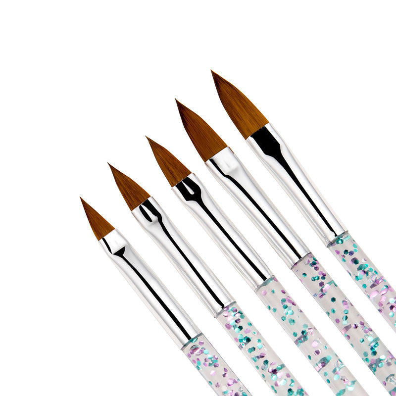ACRYLIC BRUSH 5 PIECE - 1028