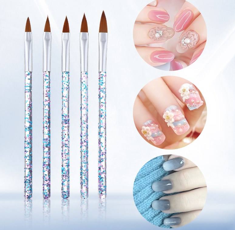 ACRYLIC BRUSH 5 PIECE - 1028