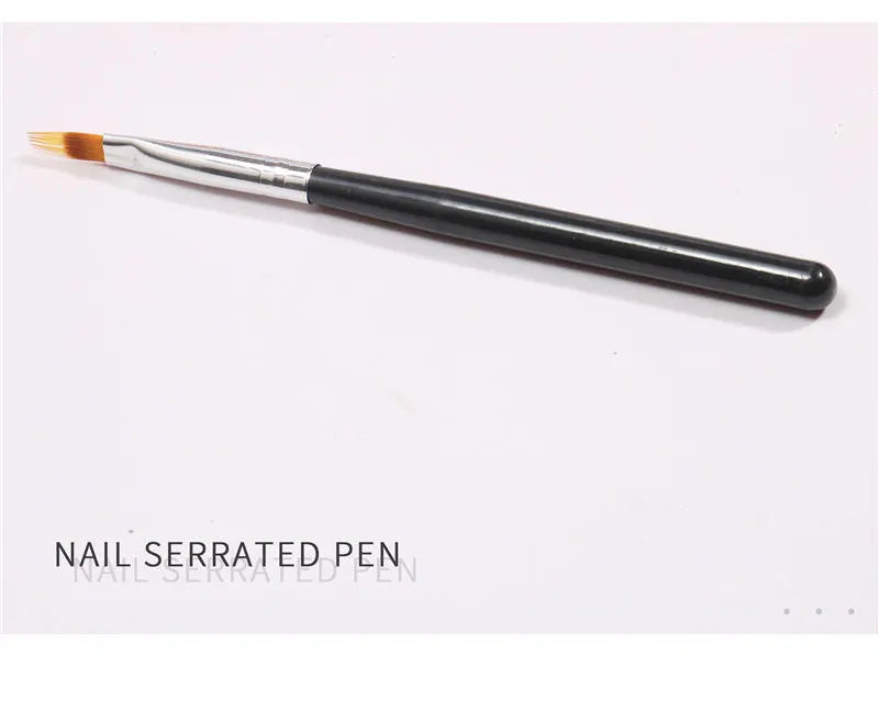 Fan Brush for Glitter and Ombre and Art Application - 1015