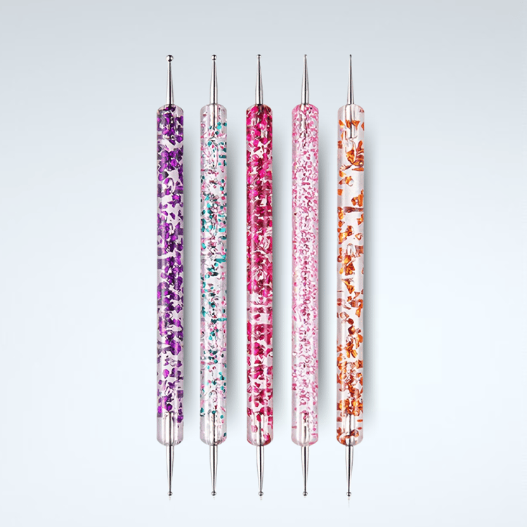 Nail Art Dotting Tool Set with Crystal Handles 2003